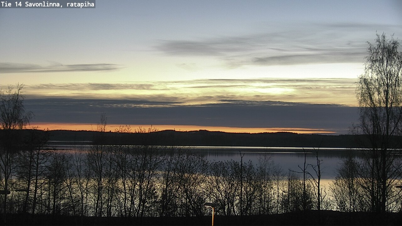 Weather Camera Image Road 14 Savonlinna, Ratapiha, Savonlinna, Etelä-Savo