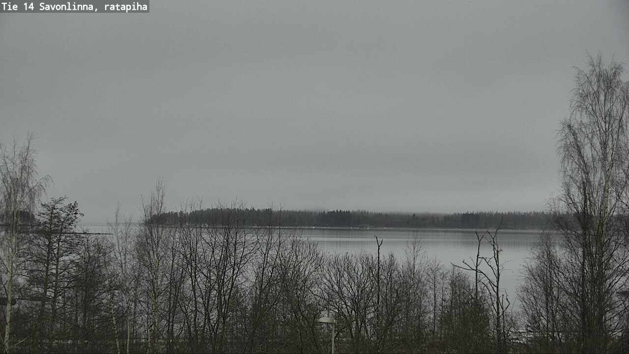 Weather Camera Image Väg 14 Nyslott, Ratapiha, Savonlinna, Etelä-Savo