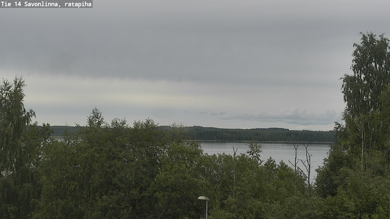 Weather Camera Image Road 14 Savonlinna, Ratapiha, Savonlinna, Etelä-Savo