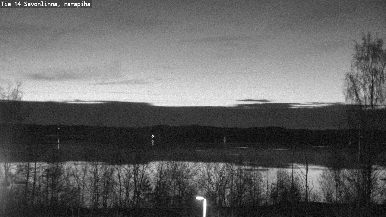 Weather Camera Image Road 14 Savonlinna, Ratapiha, Savonlinna, Etelä-Savo