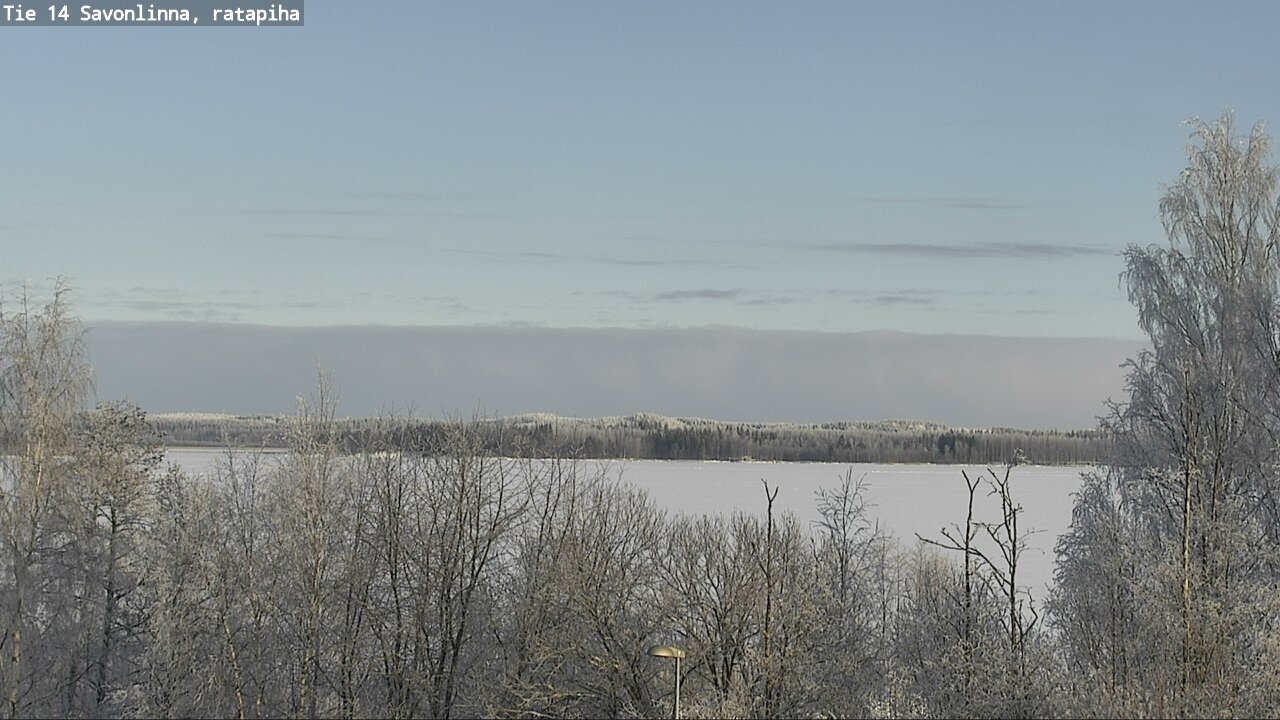 Weather Camera Image Road 14 Savonlinna, Ratapiha, Savonlinna, Etelä-Savo
