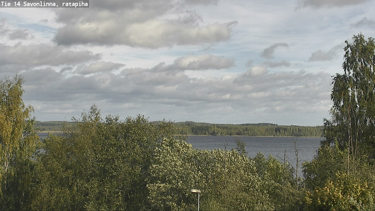 Weather Camera Image Road 14 Savonlinna, Ratapiha, Savonlinna, Etelä-Savo
