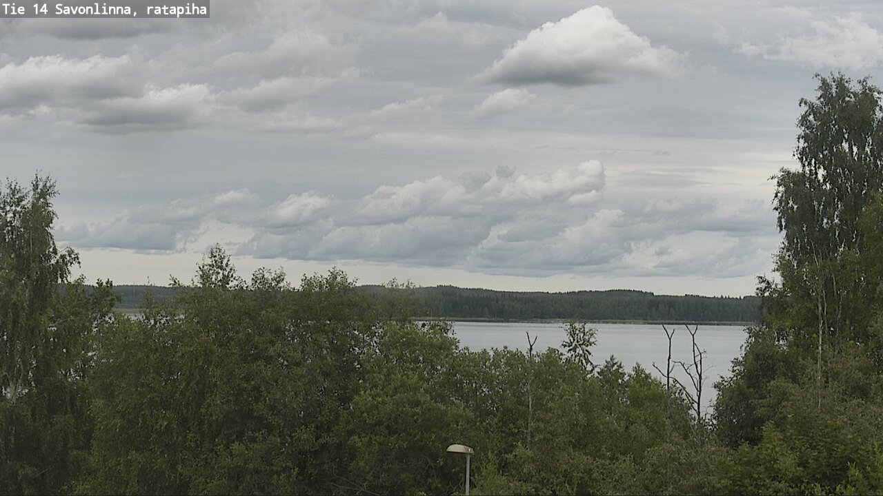 Weather Camera Image Road 14 Savonlinna, Ratapiha, Savonlinna, Etelä-Savo