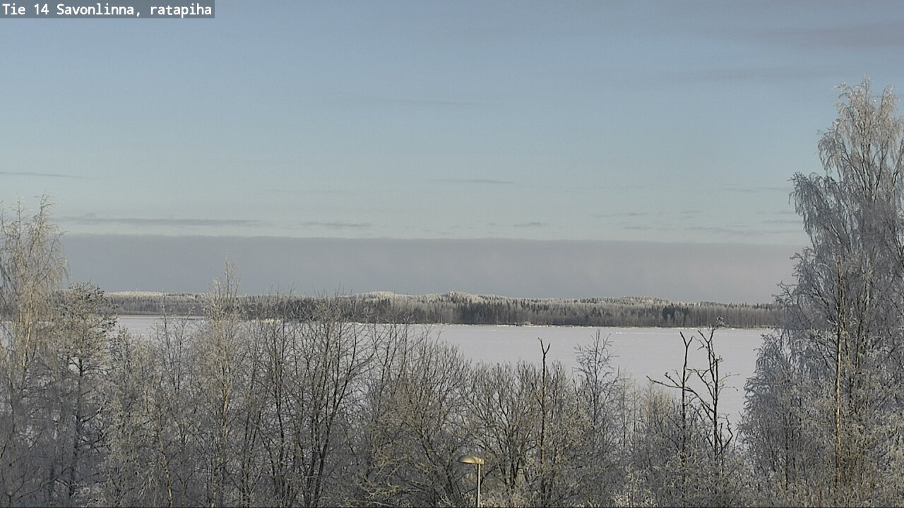 Weather Camera Image Road 14 Savonlinna, Ratapiha, Savonlinna, Etelä-Savo