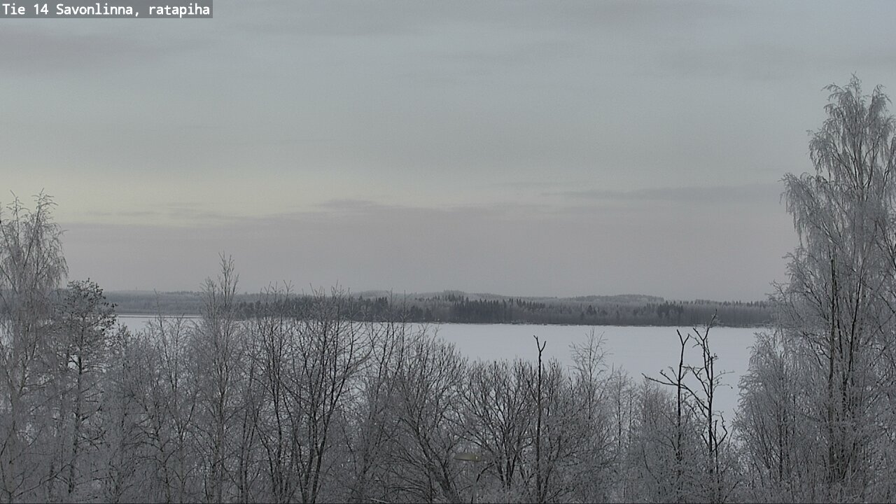 Weather Camera Image Road 14 Savonlinna, Ratapiha, Savonlinna, Etelä-Savo