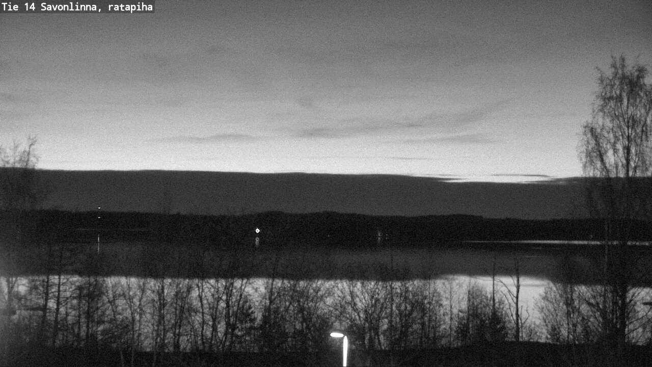 Weather Camera Image Road 14 Savonlinna, Ratapiha, Savonlinna, Etelä-Savo