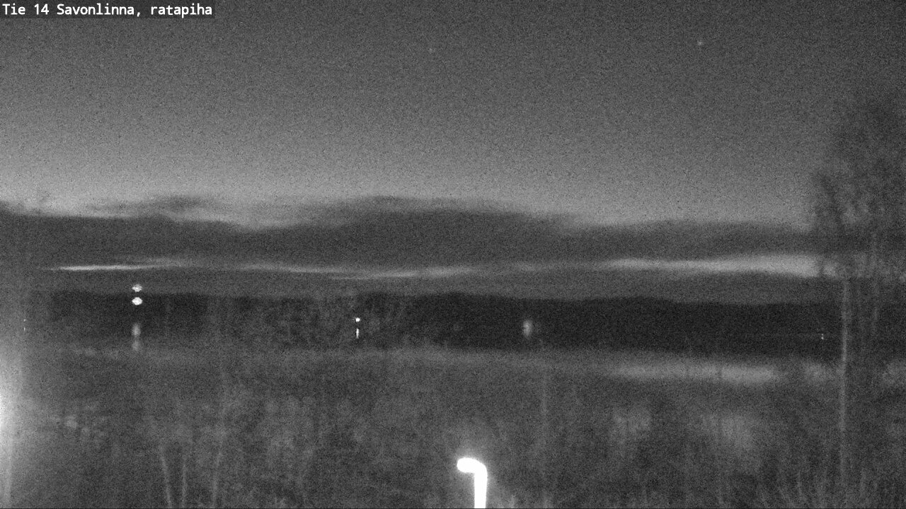 Weather Camera Image Road 14 Savonlinna, Ratapiha, Savonlinna, Etelä-Savo