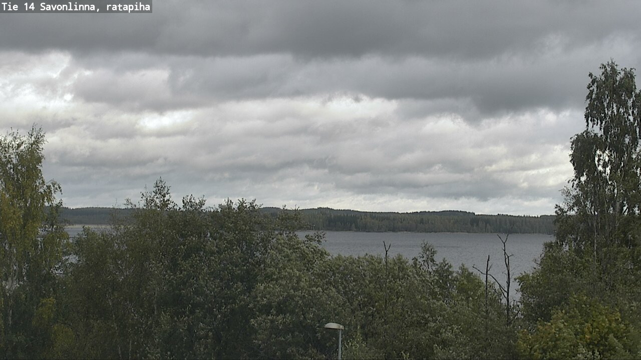 Weather Camera Image Road 14 Savonlinna, Ratapiha, Savonlinna, Etelä-Savo