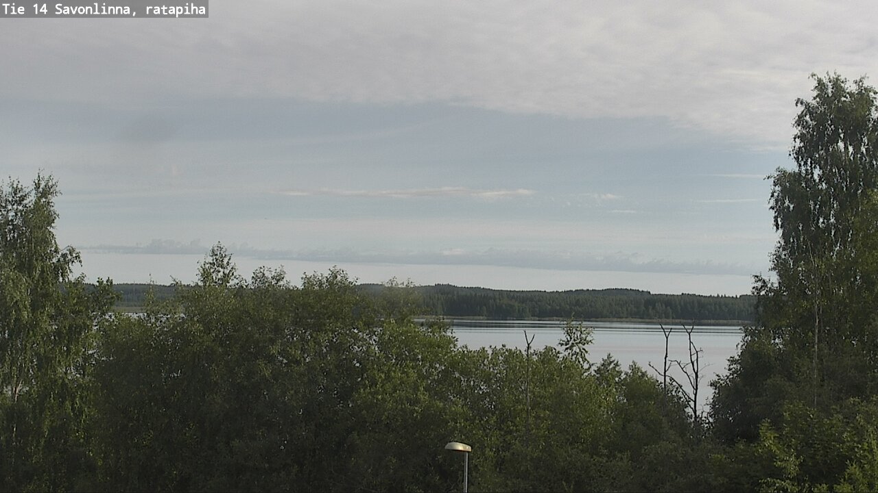 Weather Camera Image Road 14 Savonlinna, Ratapiha, Savonlinna, Etelä-Savo
