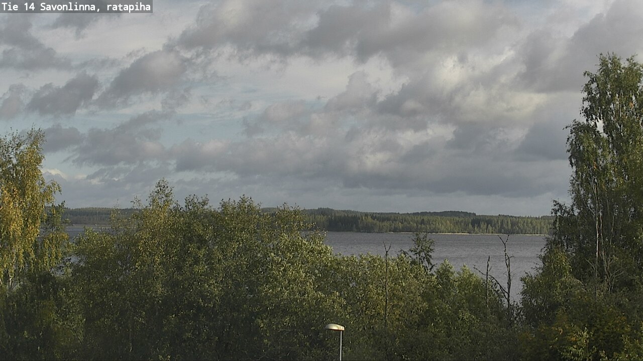 Weather Camera Image Road 14 Savonlinna, Ratapiha, Savonlinna, Etelä-Savo