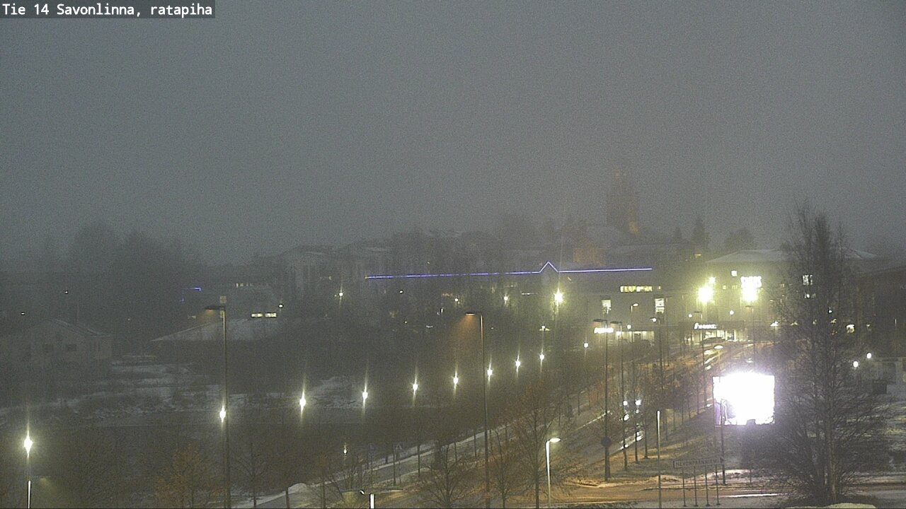 Weather Camera Image Road 14 Savonlinna, Ratapiha, Savonlinna, Etelä-Savo