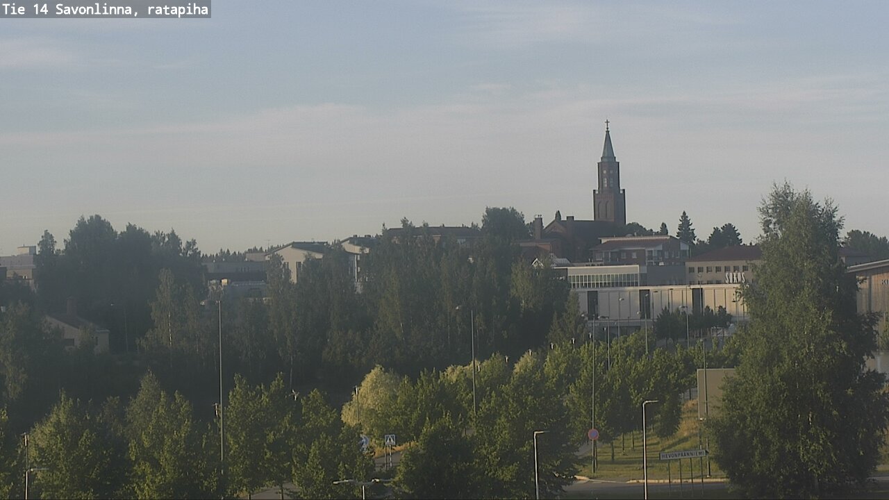 Weather Camera Image Road 14 Savonlinna, Ratapiha, Savonlinna, Etelä-Savo