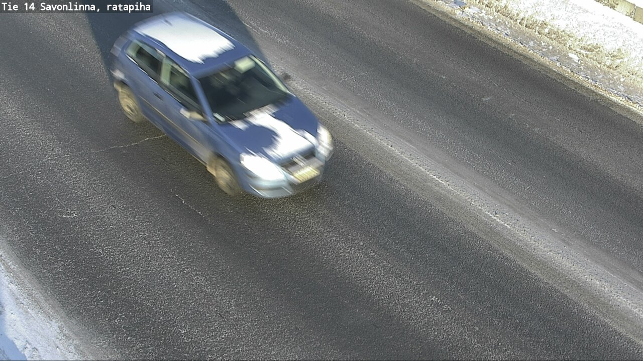 Weather Camera Image Road 14 Savonlinna, Ratapiha, Savonlinna, Etelä-Savo