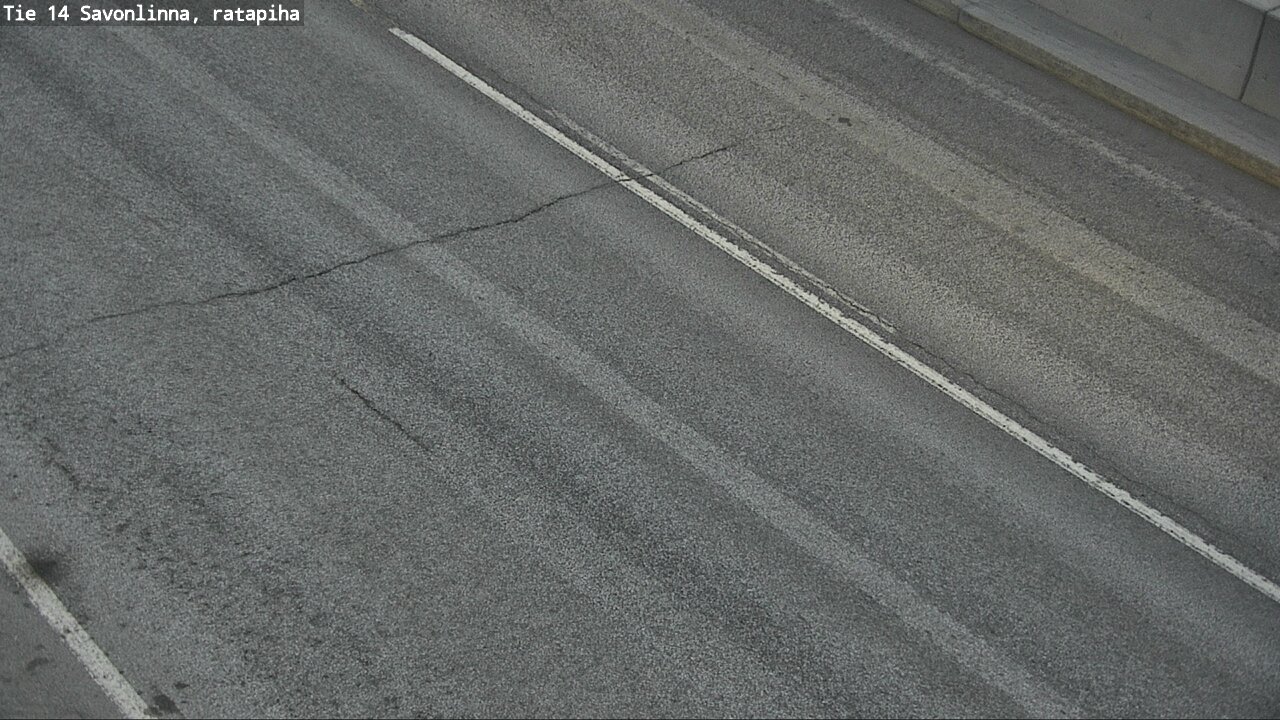Weather Camera Image Väg 14 Nyslott, Ratapiha, Savonlinna, Etelä-Savo
