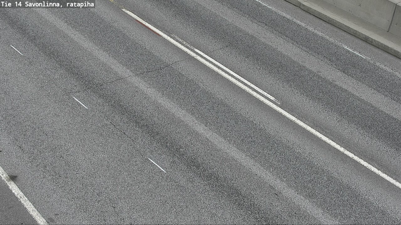 Weather Camera Image Väg 14 Nyslott, Ratapiha, Savonlinna, Etelä-Savo