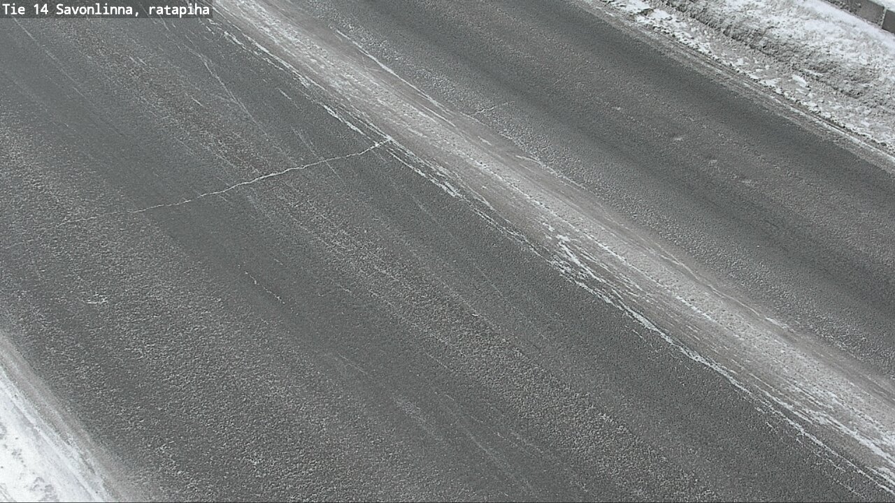 Weather Camera Image Road 14 Savonlinna, Ratapiha, Savonlinna, Etelä-Savo