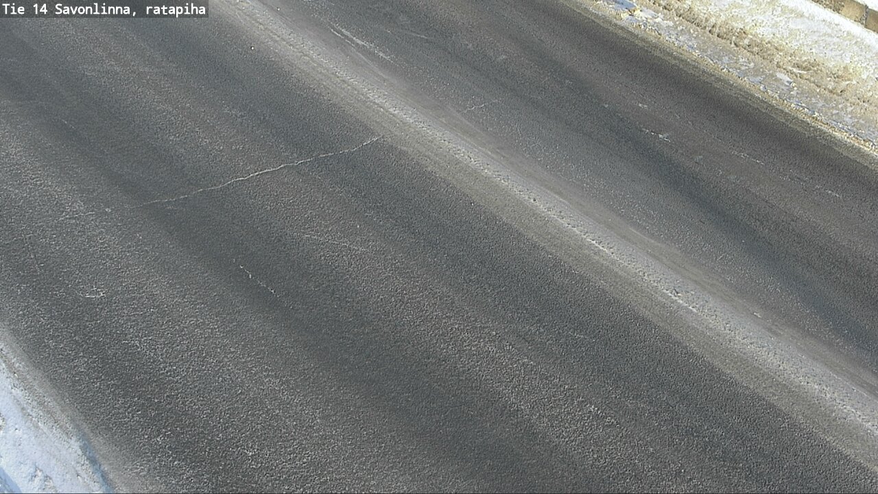 Weather Camera Image Road 14 Savonlinna, Ratapiha, Savonlinna, Etelä-Savo