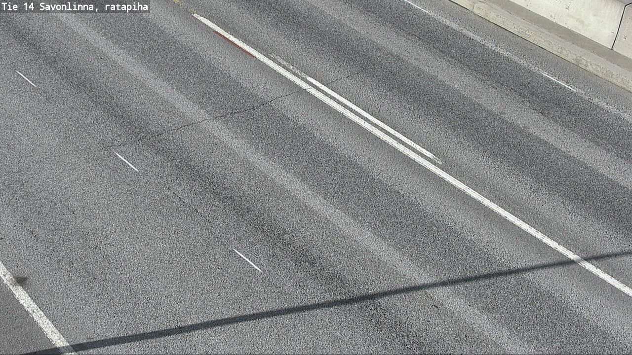 Weather Camera Image Väg 14 Nyslott, Ratapiha, Savonlinna, Etelä-Savo