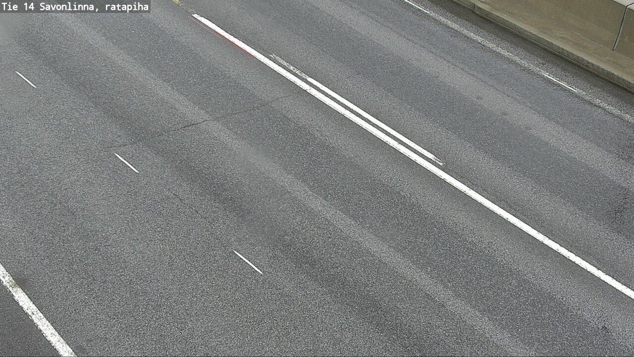 Weather Camera Image Road 14 Savonlinna, Ratapiha, Savonlinna, Etelä-Savo