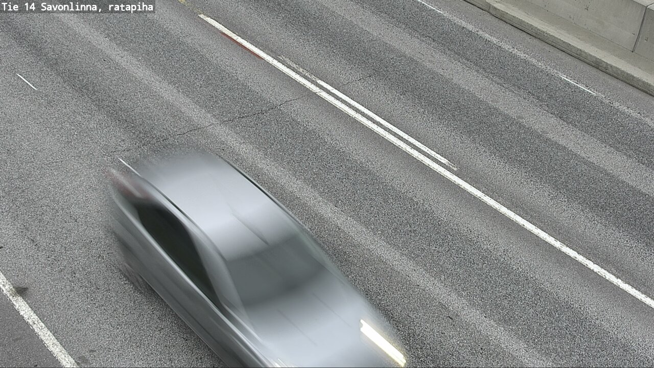Weather Camera Image Väg 14 Nyslott, Ratapiha, Savonlinna, Etelä-Savo
