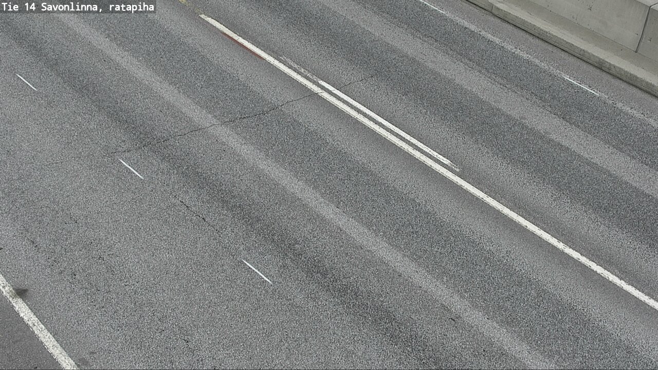 Weather Camera Image Väg 14 Nyslott, Ratapiha, Savonlinna, Etelä-Savo
