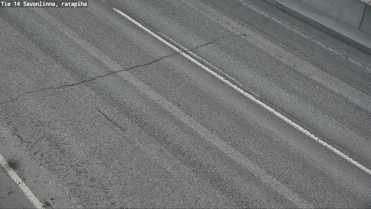 Weather Camera Image Väg 14 Nyslott, Ratapiha, Savonlinna, Etelä-Savo
