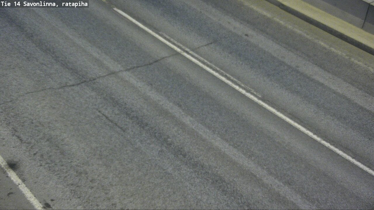 Weather Camera Image Väg 14 Nyslott, Ratapiha, Savonlinna, Etelä-Savo