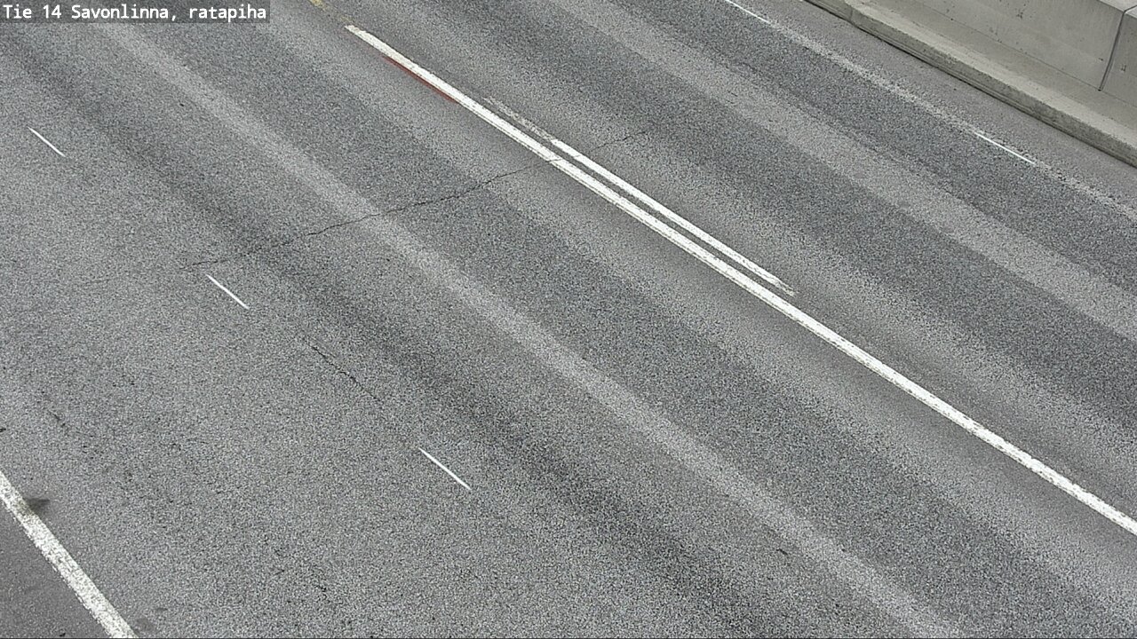 Weather Camera Image Väg 14 Nyslott, Ratapiha, Savonlinna, Etelä-Savo
