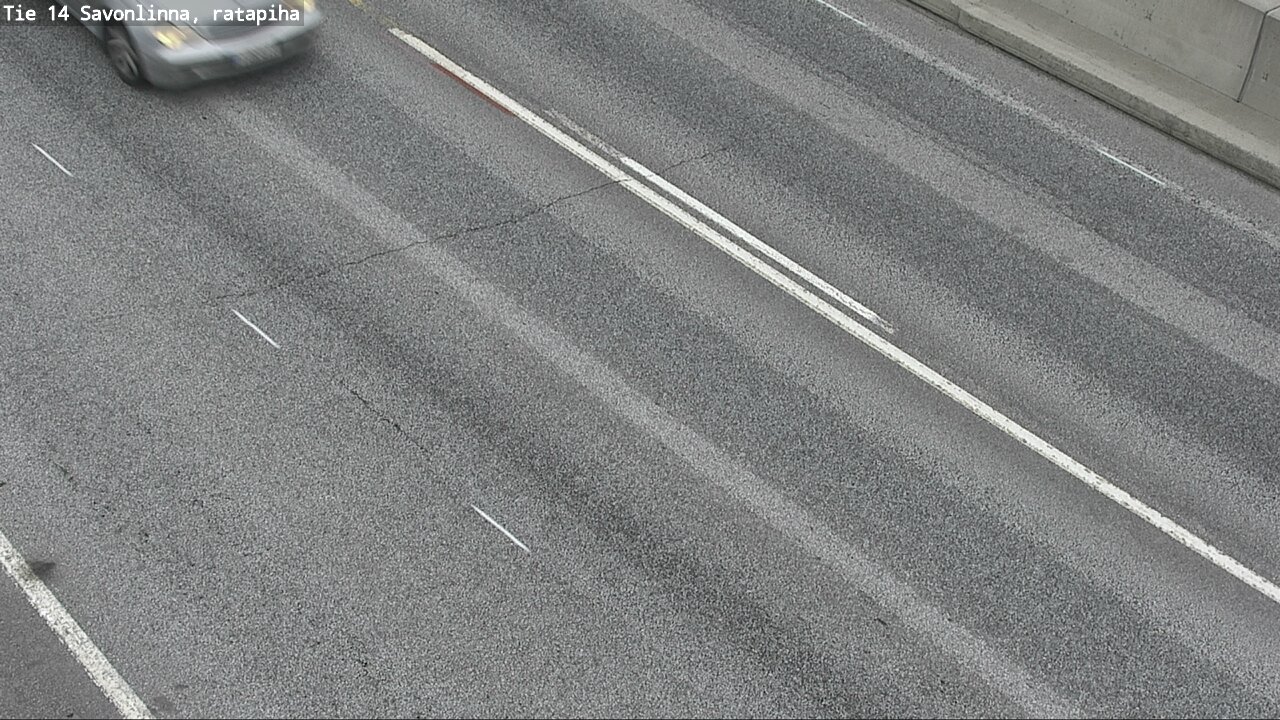 Weather Camera Image Väg 14 Nyslott, Ratapiha, Savonlinna, Etelä-Savo