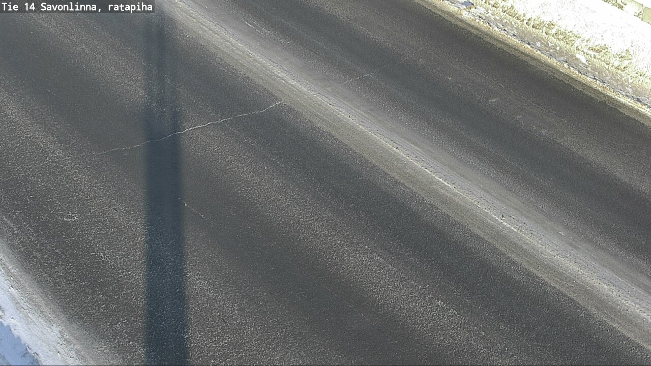 Weather Camera Image Road 14 Savonlinna, Ratapiha, Savonlinna, Etelä-Savo
