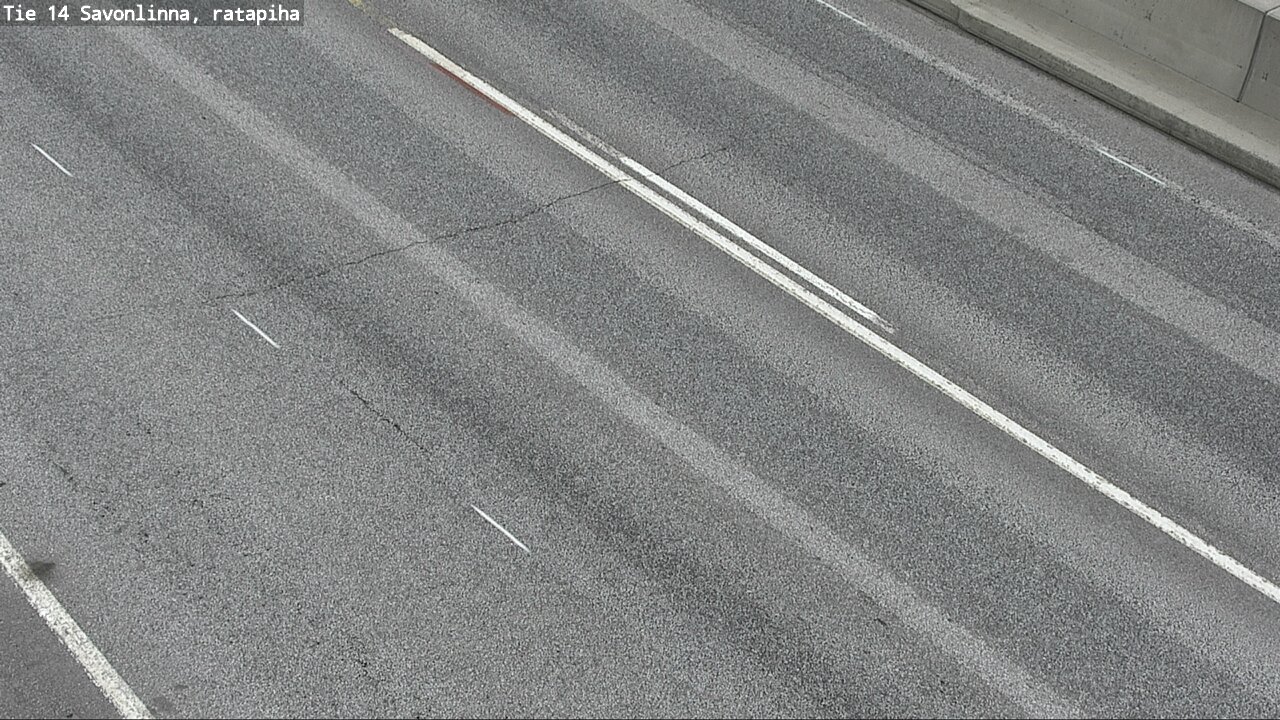 Weather Camera Image Väg 14 Nyslott, Ratapiha, Savonlinna, Etelä-Savo