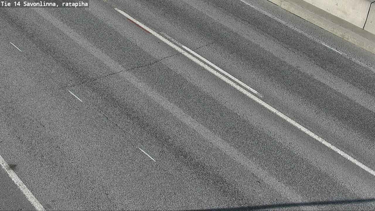 Weather Camera Image Väg 14 Nyslott, Ratapiha, Savonlinna, Etelä-Savo