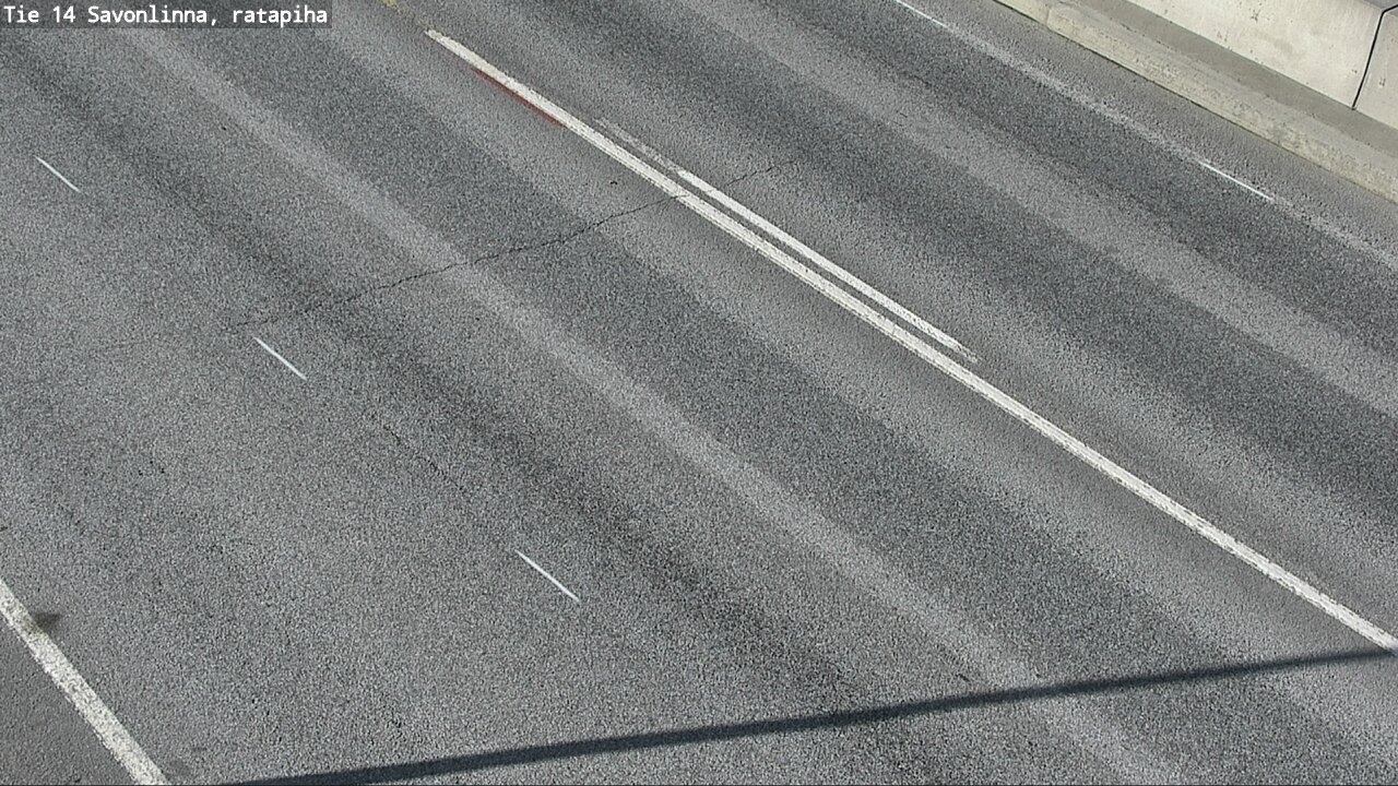 Weather Camera Image Väg 14 Nyslott, Ratapiha, Savonlinna, Etelä-Savo
