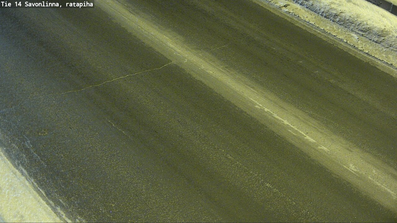 Weather Camera Image Väg 14 Nyslott, Ratapiha, Savonlinna, Etelä-Savo