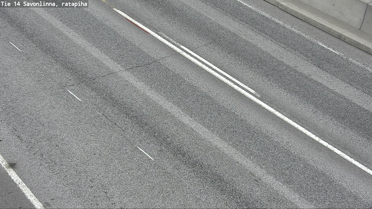 Weather Camera Image Väg 14 Nyslott, Ratapiha, Savonlinna, Etelä-Savo
