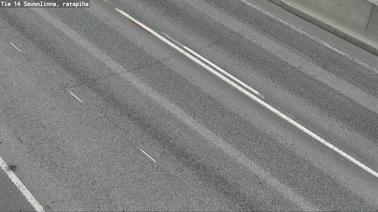 Weather Camera Image Väg 14 Nyslott, Ratapiha, Savonlinna, Etelä-Savo