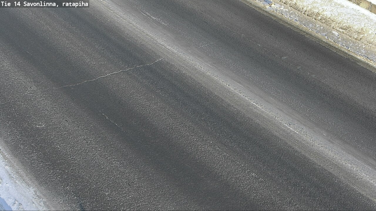 Weather Camera Image Road 14 Savonlinna, Ratapiha, Savonlinna, Etelä-Savo