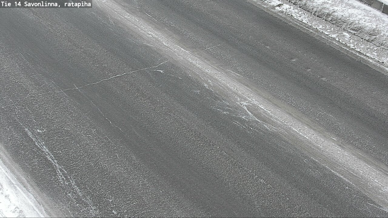 Weather Camera Image Road 14 Savonlinna, Ratapiha, Savonlinna, Etelä-Savo