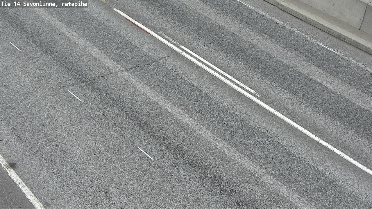 Weather Camera Image Väg 14 Nyslott, Ratapiha, Savonlinna, Etelä-Savo