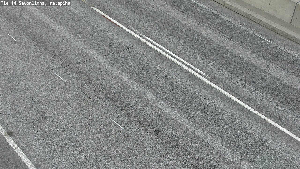 Weather Camera Image Väg 14 Nyslott, Ratapiha, Savonlinna, Etelä-Savo
