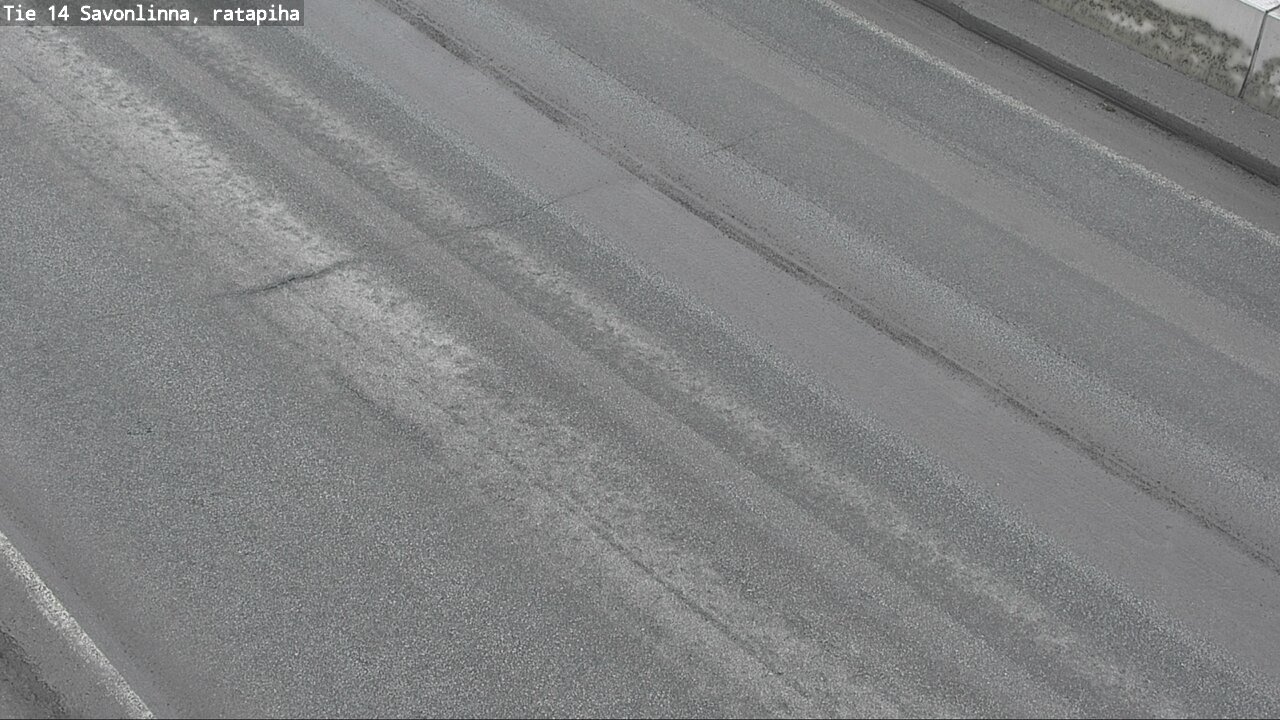Weather Camera Image Road 14 Savonlinna, Ratapiha, Savonlinna, Etelä-Savo