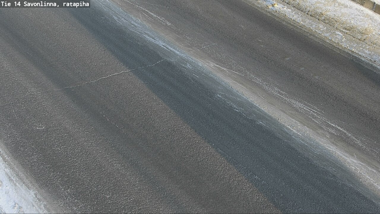 Weather Camera Image Road 14 Savonlinna, Ratapiha, Savonlinna, Etelä-Savo