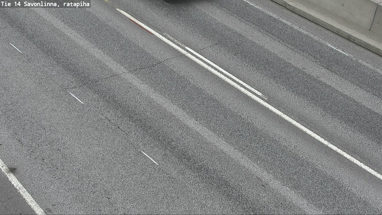 Weather Camera Image Väg 14 Nyslott, Ratapiha, Savonlinna, Etelä-Savo