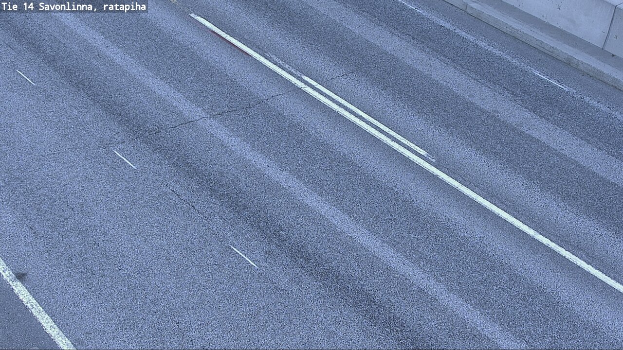 Weather Camera Image Road 14 Savonlinna, Ratapiha, Savonlinna, Etelä-Savo
