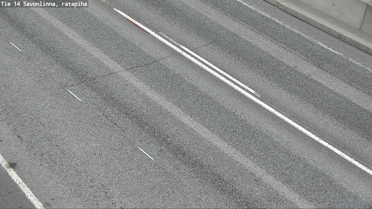 Weather Camera Image Väg 14 Nyslott, Ratapiha, Savonlinna, Etelä-Savo