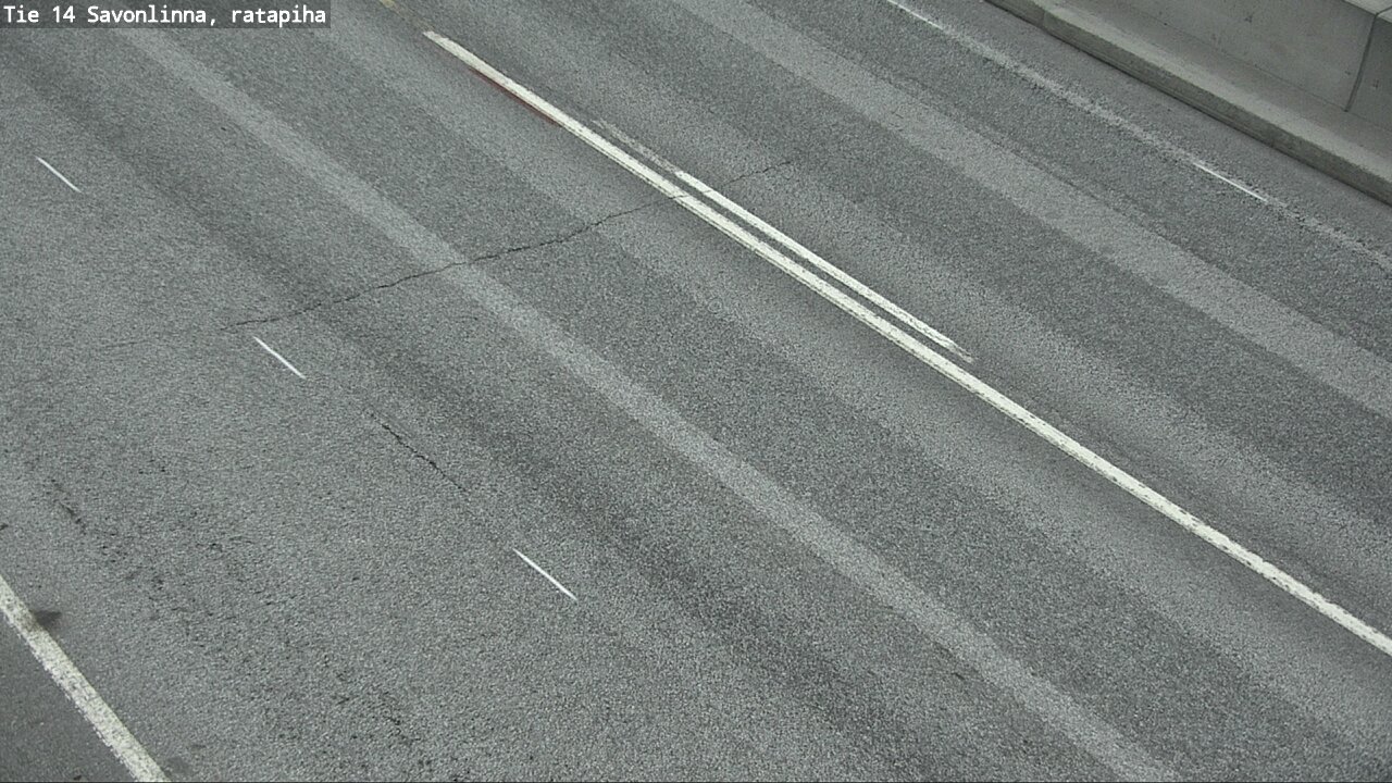 Weather Camera Image Väg 14 Nyslott, Ratapiha, Savonlinna, Etelä-Savo