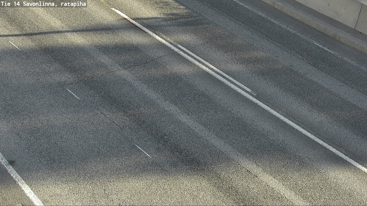 Weather Camera Image Road 14 Savonlinna, Ratapiha, Savonlinna, Etelä-Savo