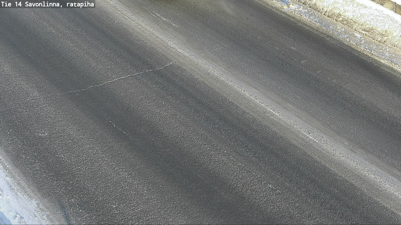 Weather Camera Image Road 14 Savonlinna, Ratapiha, Savonlinna, Etelä-Savo