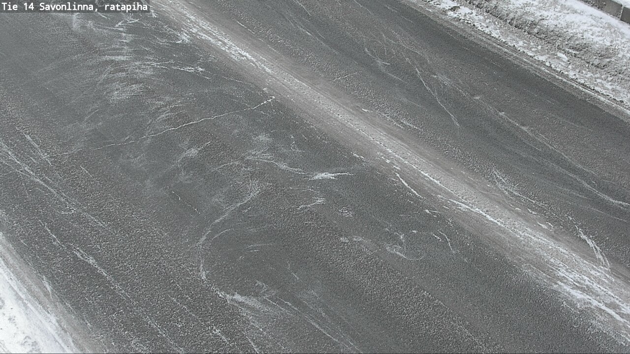 Weather Camera Image Road 14 Savonlinna, Ratapiha, Savonlinna, Etelä-Savo