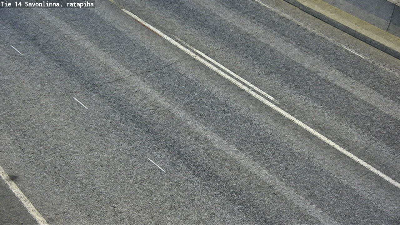 Weather Camera Image Väg 14 Nyslott, Ratapiha, Savonlinna, Etelä-Savo